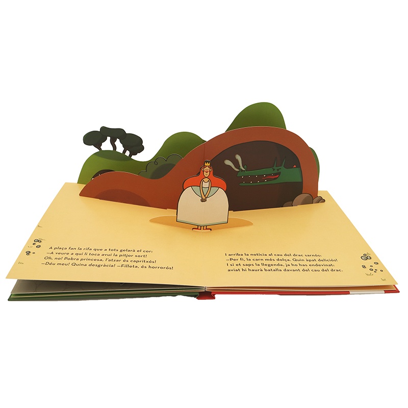 Libro Infantil Pop Up Sant Jordi i el Drac - Catalán - Imagen 1