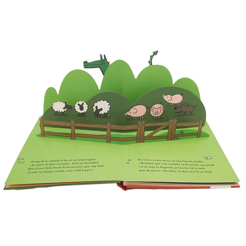 Libro Infantil Pop Up Sant Jordi i el Drac - Catalán - Imagen 2