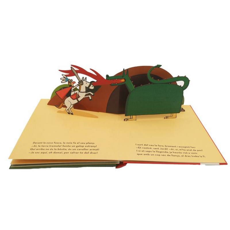 Libro Infantil Pop Up Sant Jordi i el Drac - Catalán - Imagen 3