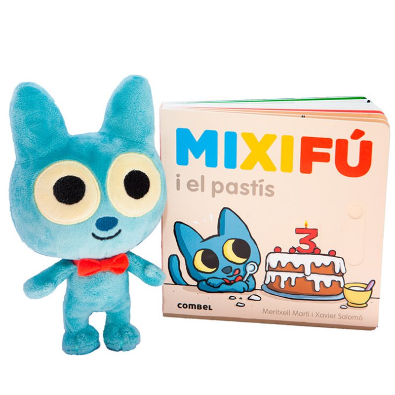 Libro Infantil Pack Mixifú i el Pastís con Peluche - Catalán