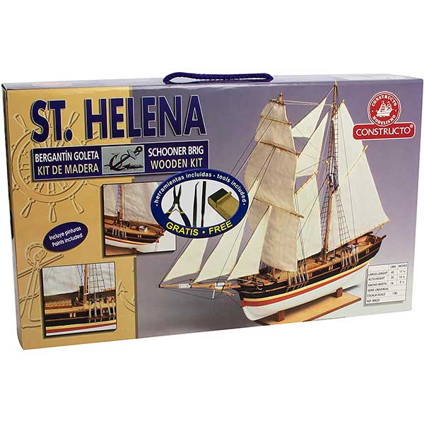 Constructo Barco St.Helena Modelismo Naval 1:85 - Imagen 1