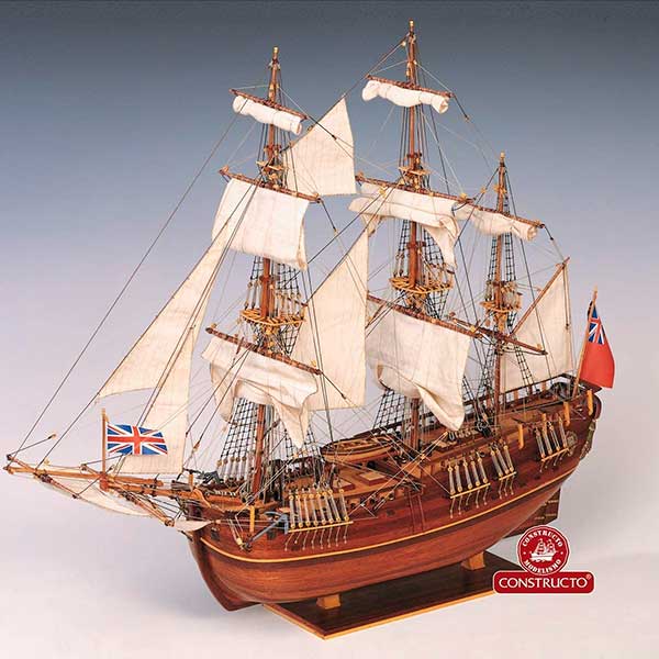 Constructo Barco Endeavour Modelismo Naval 1:60 - Imagen 1