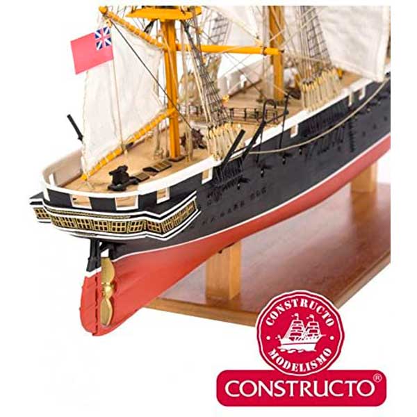 Constructo Barco H.M.S Warrior Modelismo Naval 1:200 - Imagen 2
