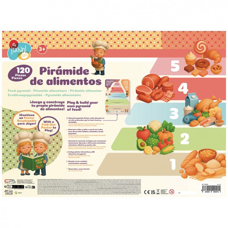 Pirámide de Comiditas 120p - Imagen 1
