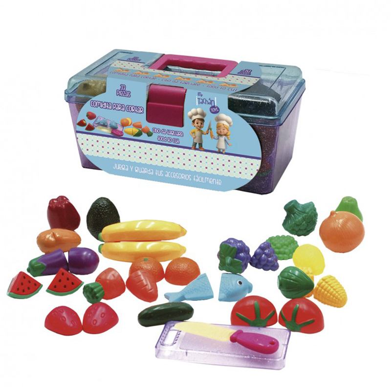 Maletín 33p alimentos para cortar