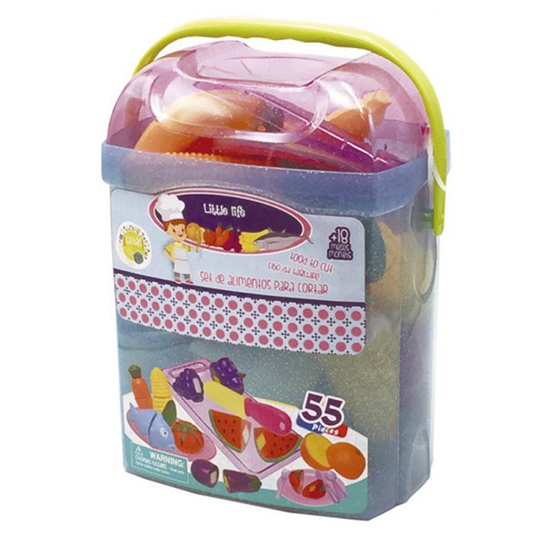 Cubo Alimentos para Cortar 55p
