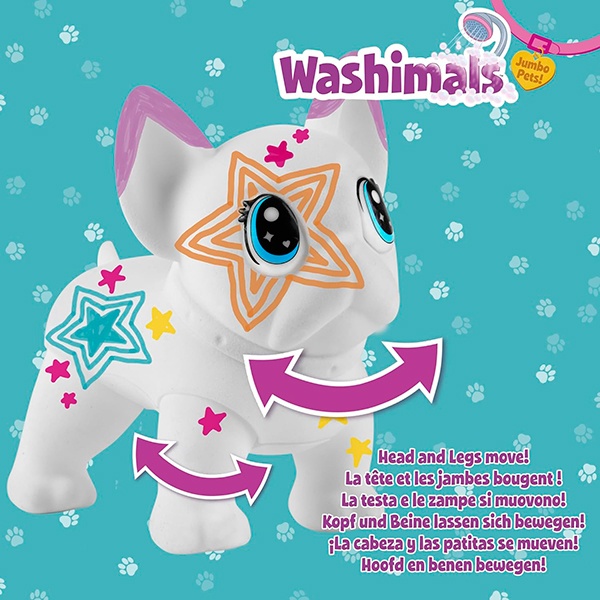 Washimals Jumbo Pets Wilbur - Imagen 2