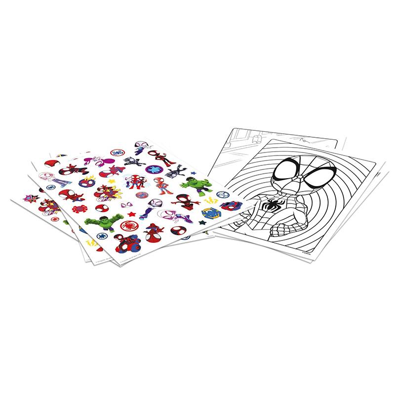 Spidey Libro para Colorear con Pegatinas - Imagen 2