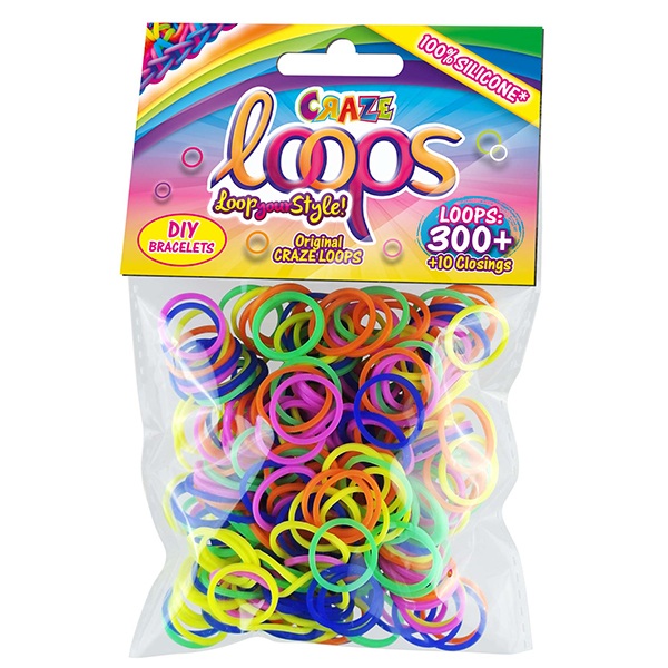Loops Bolsa 300 Gomas Pulseras