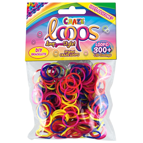 Loops Bolsa 300 Gomas Pulseras - Imagen 1