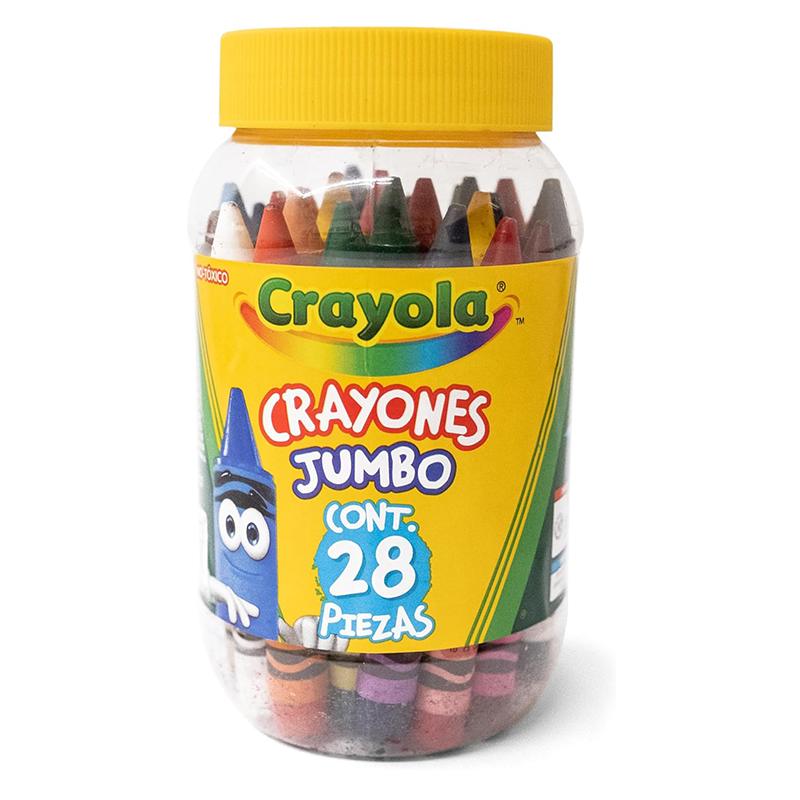 Crayola Bote 28 Ceras Jumbo 