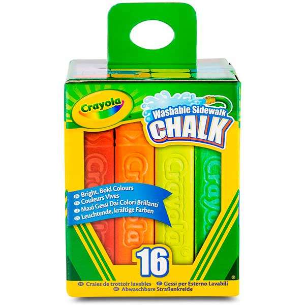 Crayola Caixa 16 Giz Maxi de Piso - Imagem 1