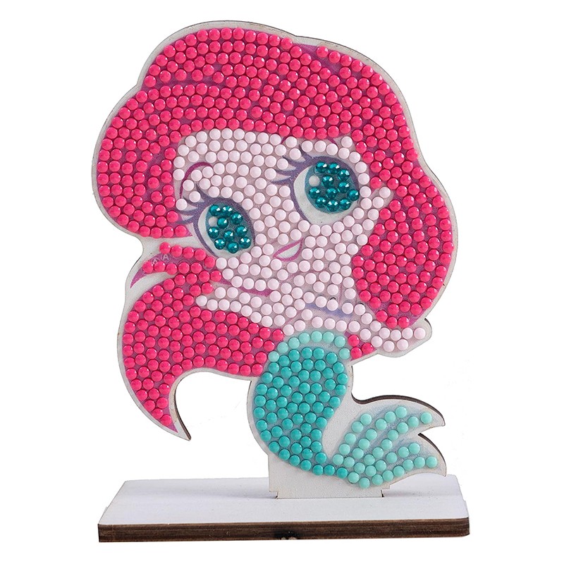 Disney Princess Crystal Art Buddies Pequena Sereia - Imagem 1