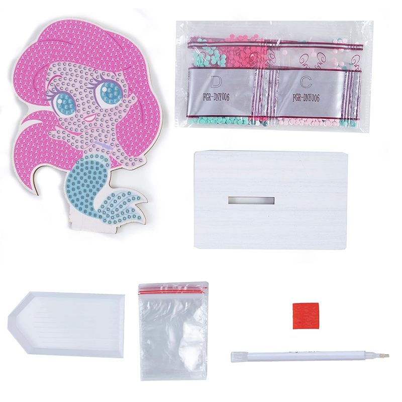 Disney Princess Crystal Art Buddies Pequena Sereia - Imagem 5