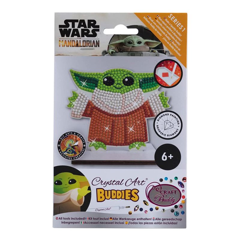 Star Wars Crystal Art Buddies Grogu Mandalorian