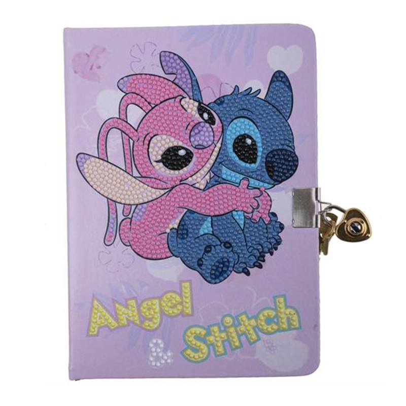 Stitch Crystal Art Diario Secreto Stitch y Angel - Imagen 1