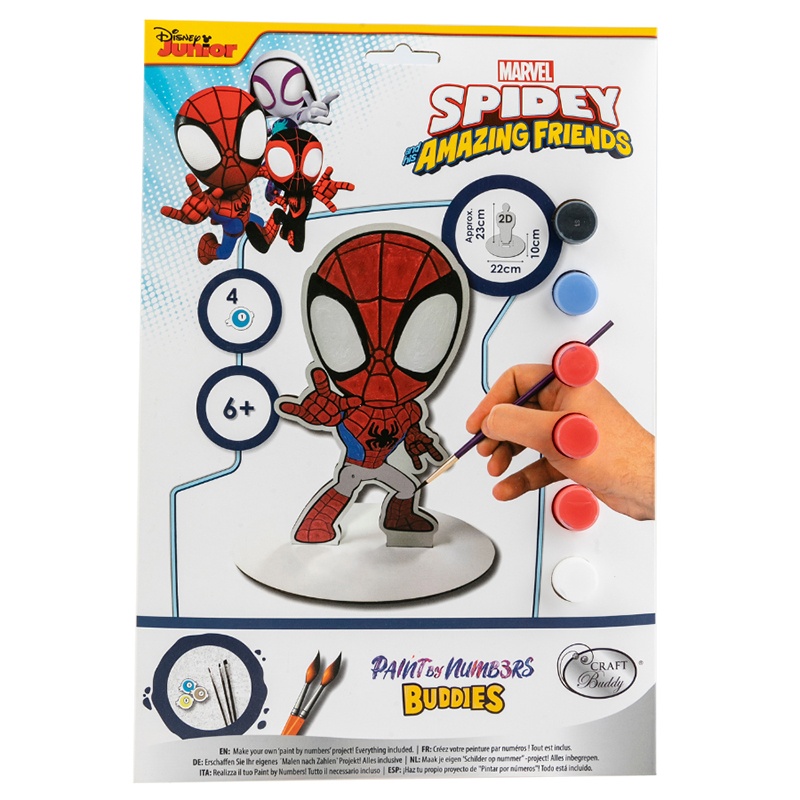 Spidey XL Buddies Pinta por Números