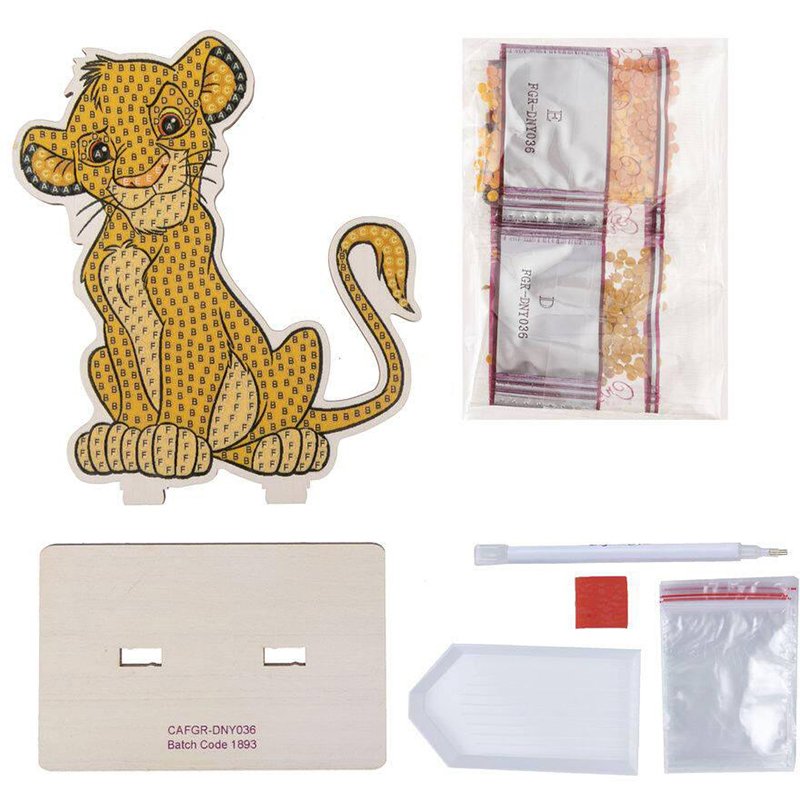 Disney Crystal Art Buddies Simba - Imagen 2