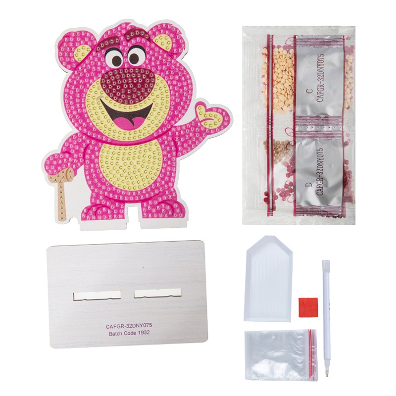 Toy Story Crystal Art Buddies Oso Lotso - Imagen 5