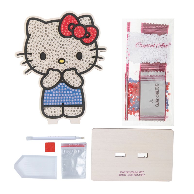 Hello Kitty Crystal Art Buddies Kitty - Imagen 5