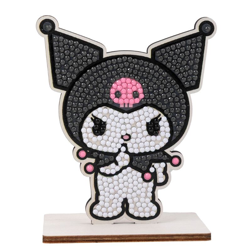Hello Kitty Crystal Art Buddies Kuromi - Imagen 1