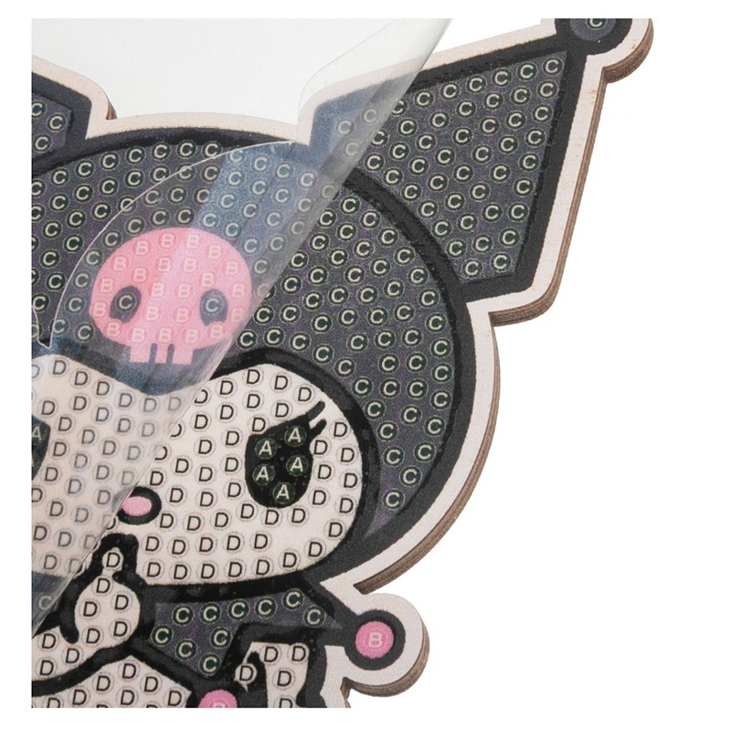 Hello Kitty Crystal Art Buddies Kuromi - Imagen 2