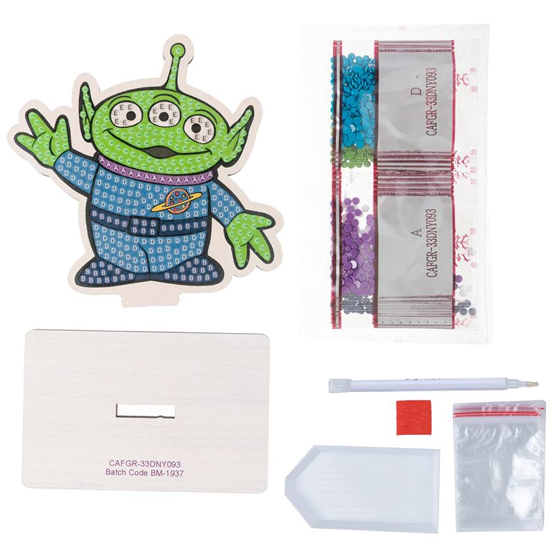 Toy Story Crystal Art Buddies Alien - Imagen 1