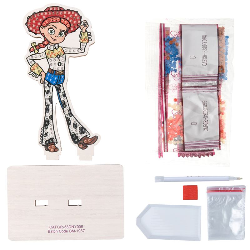 Toy Story Crystal Art Buddies Jessie - Imagen 1