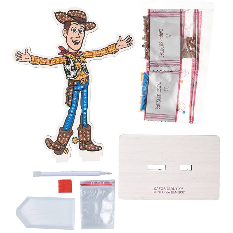 Toy Story Crystal Art Buddies Woody - Imagen 1