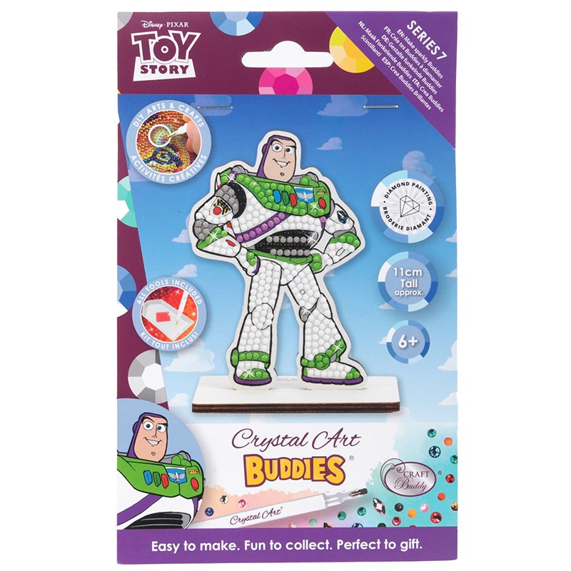 Toy Story Crystal Art Buddies Buzz Lightyear