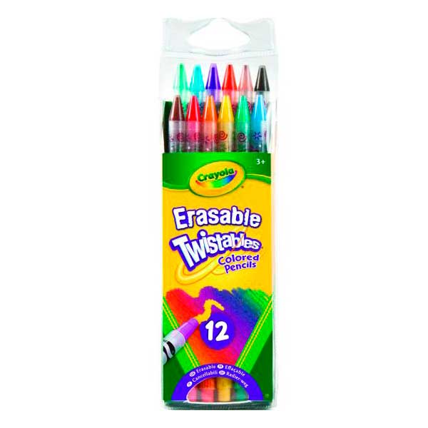 Crayola Caixa de 12 Lápis de Cera Cores Twistables - Imagem 1