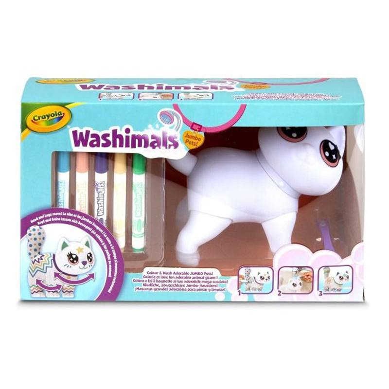 Crayola Washimals Jumbo Pets La Gran Jenny 15cm - Imagen 1