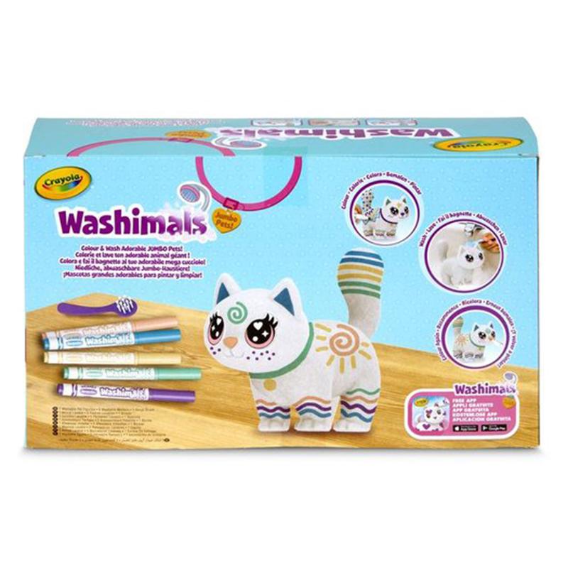 Crayola Washimals Jumbo Pets La Gran Jenny 15cm - Imagen 2