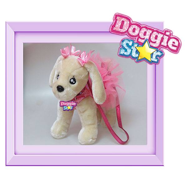 Bolso Peluix Gos Golden Tutu Rosa Doggie Star - Imatge 1