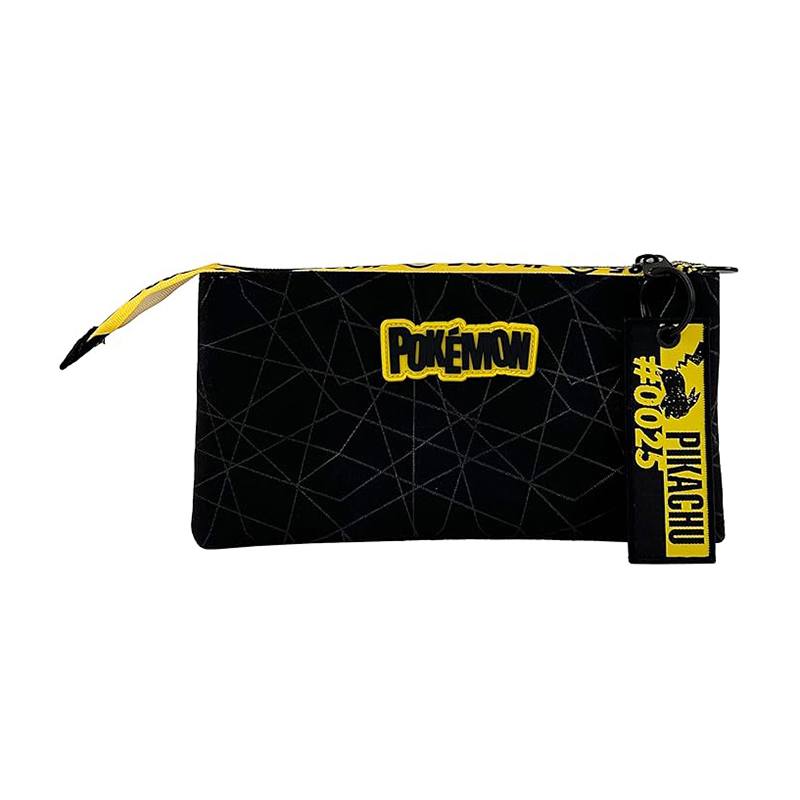 Pokémon Estuche Triple Pikachu Champions - Imagen 2