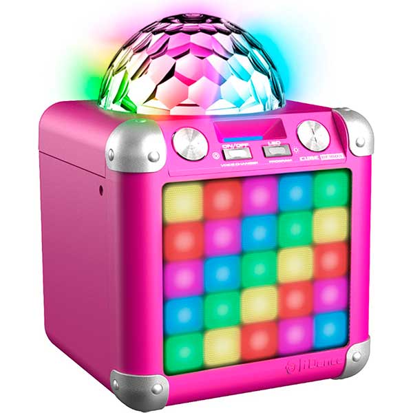 Karaoke Party Cube Rosa con Micro BC100X - Imatge 1