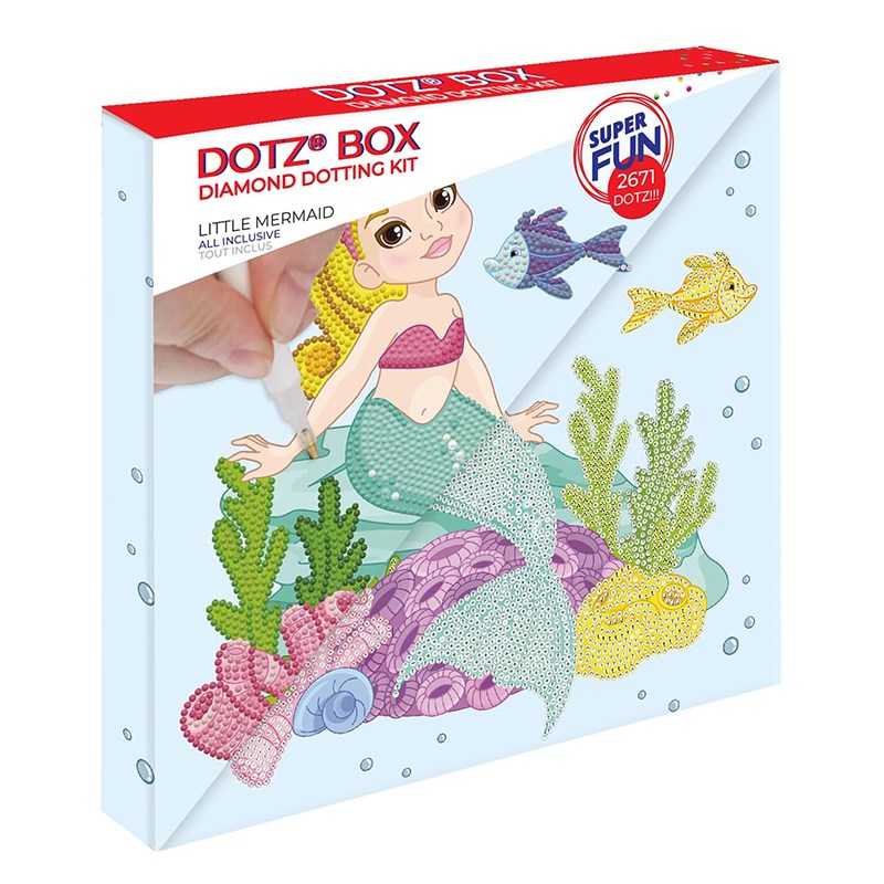 Diamond Dotz Pequena Sereia