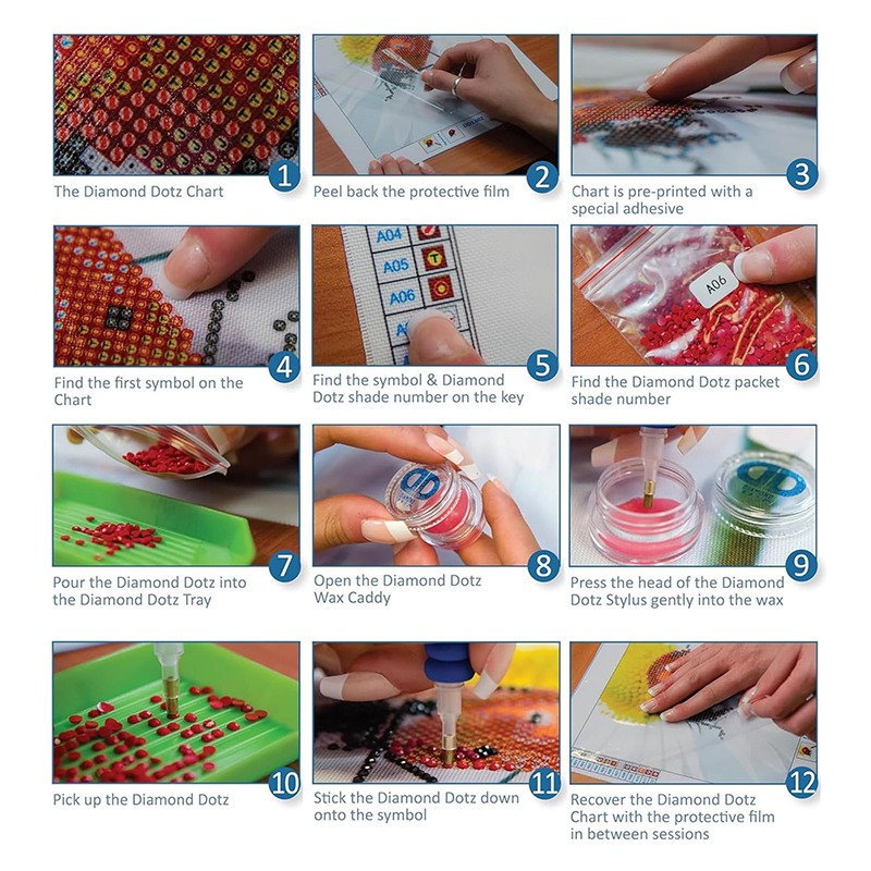 Diamond Dotz Unicorn Be Unique - Imagem 4