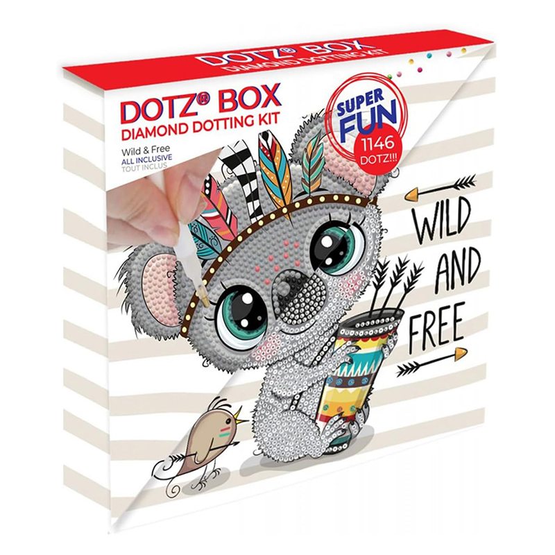 Diamond Dotz Koala Selvagem e Livre