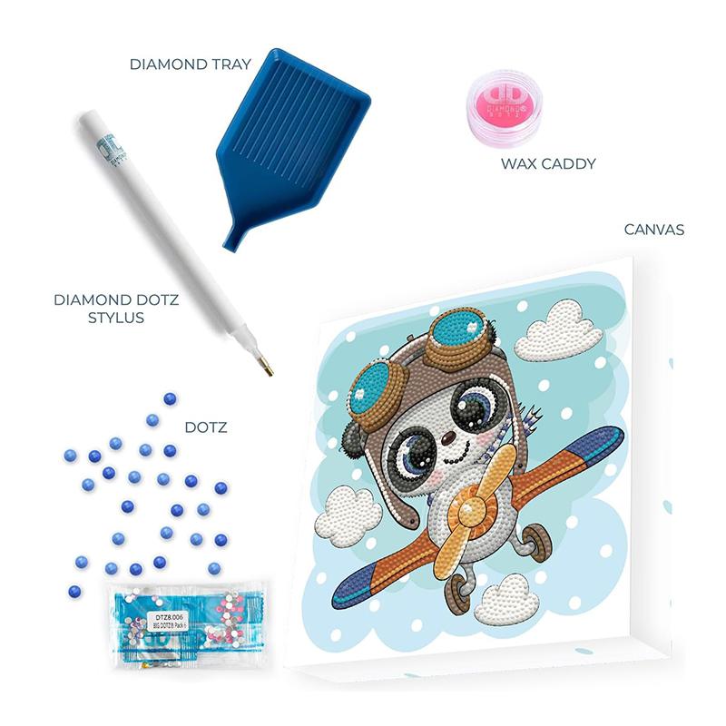 Diamond Dotz Koala Aviador - Imagem 2