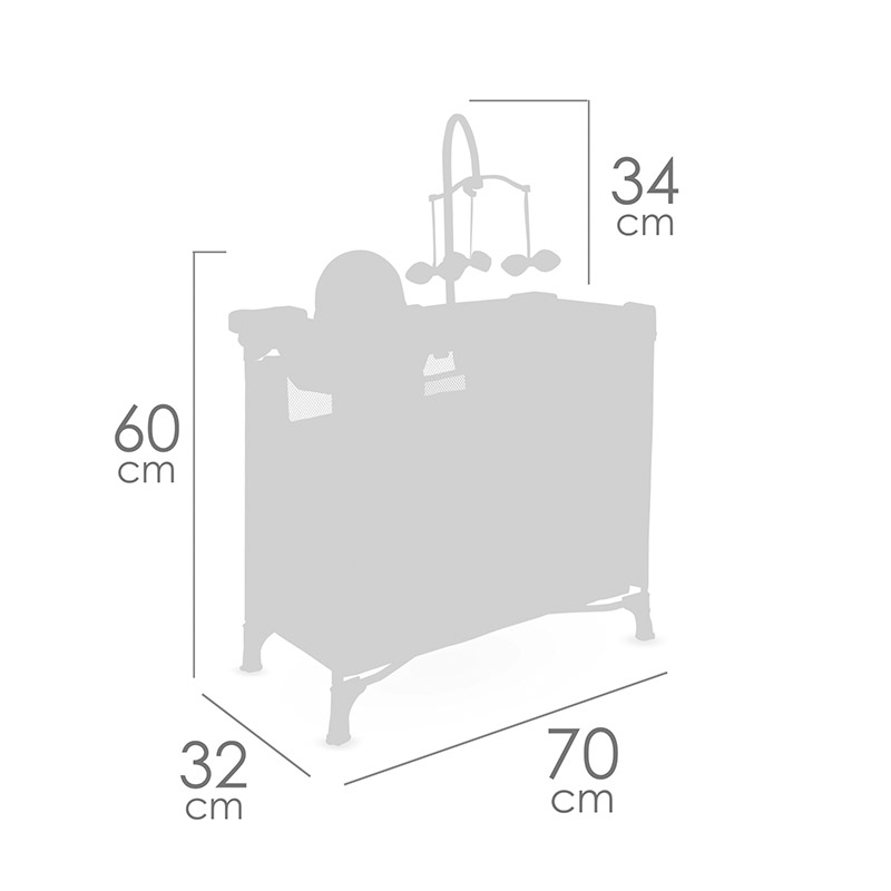 Decuevas Armario Cambiador de Muñecas Sophie Plegable con Accesorios - Imagen 4
