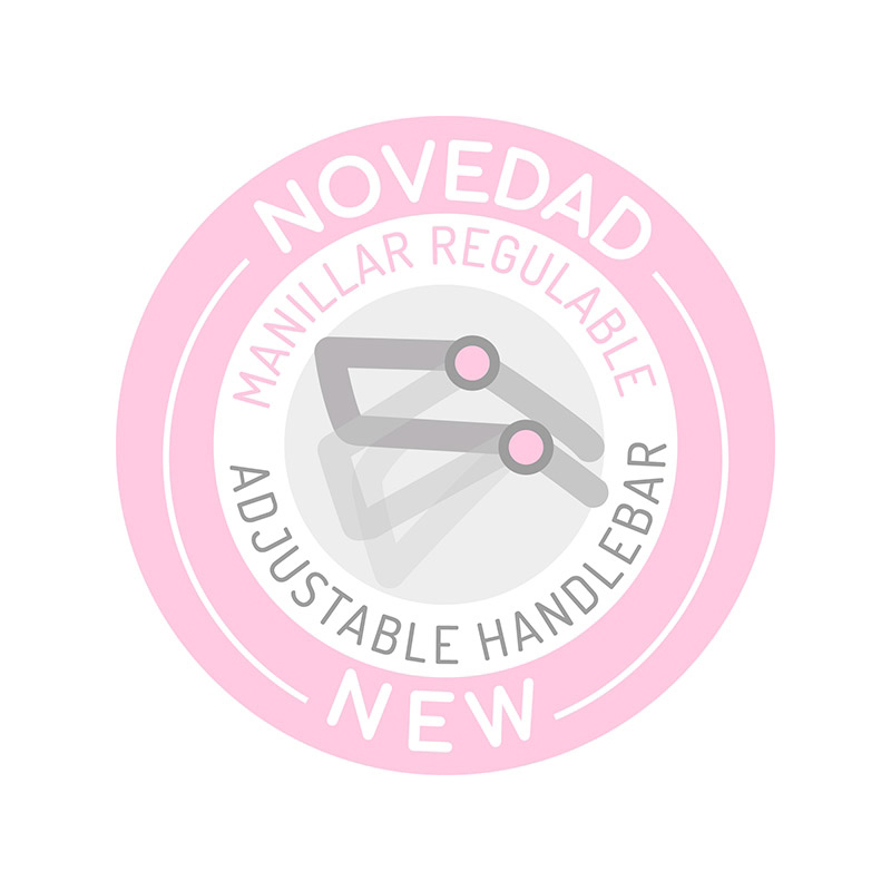 DeCuevas Carro de Muñecas Sophie Plegable con Sombrilla - Imagen 6