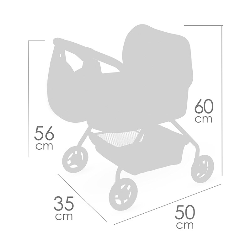 DeCuevas Carro de Bonecas Tulipe Meu Primeiro Carrinho - Imagem 6