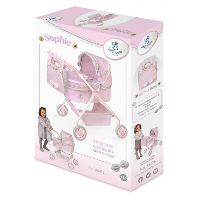 DeCuevas Mi Primer Carrito de muñecas Sophie - Imagen 4