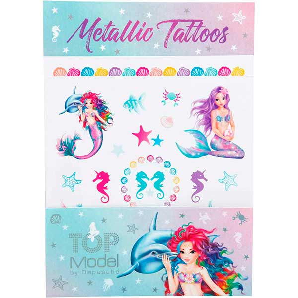 Tatuajes Metálicos Fantasy TopModel - Imagen 1
