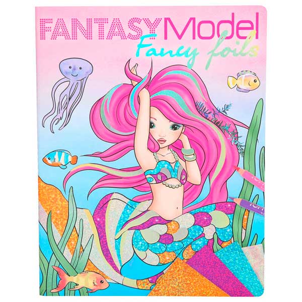 Top Model Caderno Fantasy Model Fancy Foils - Imagem 1
