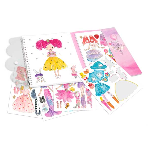 Princess Mimi Cuaderno Sticker Dress me up - Imatge 1