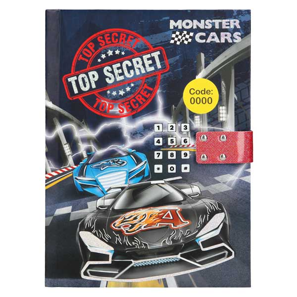 Diario Código Secreto Monster Cars - Imagen 1