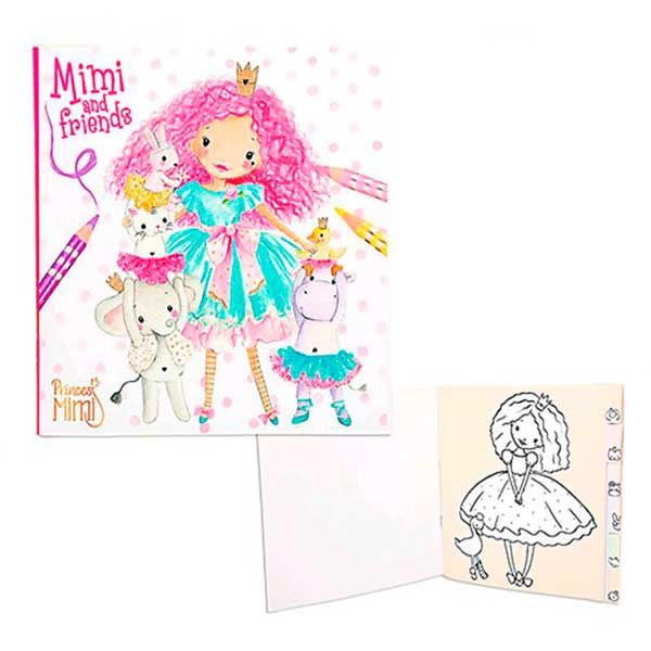 Princess Mimi Cuaderno para Colorear - Imagen 1