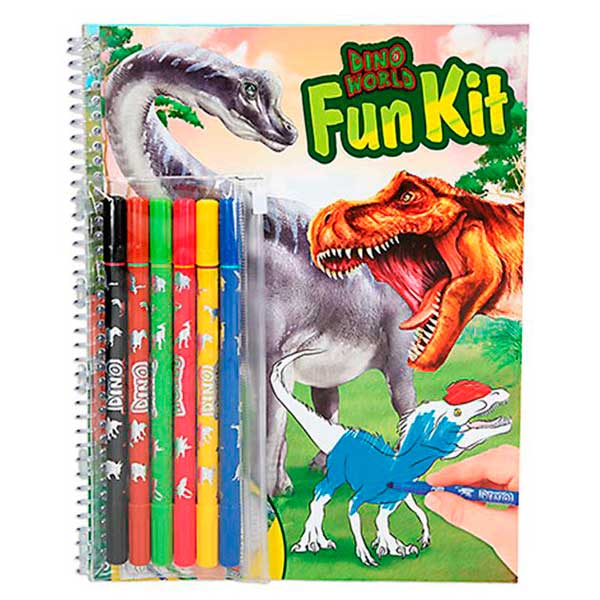 Dino World Caderno de Atividades Fun Kit - Imagem 1